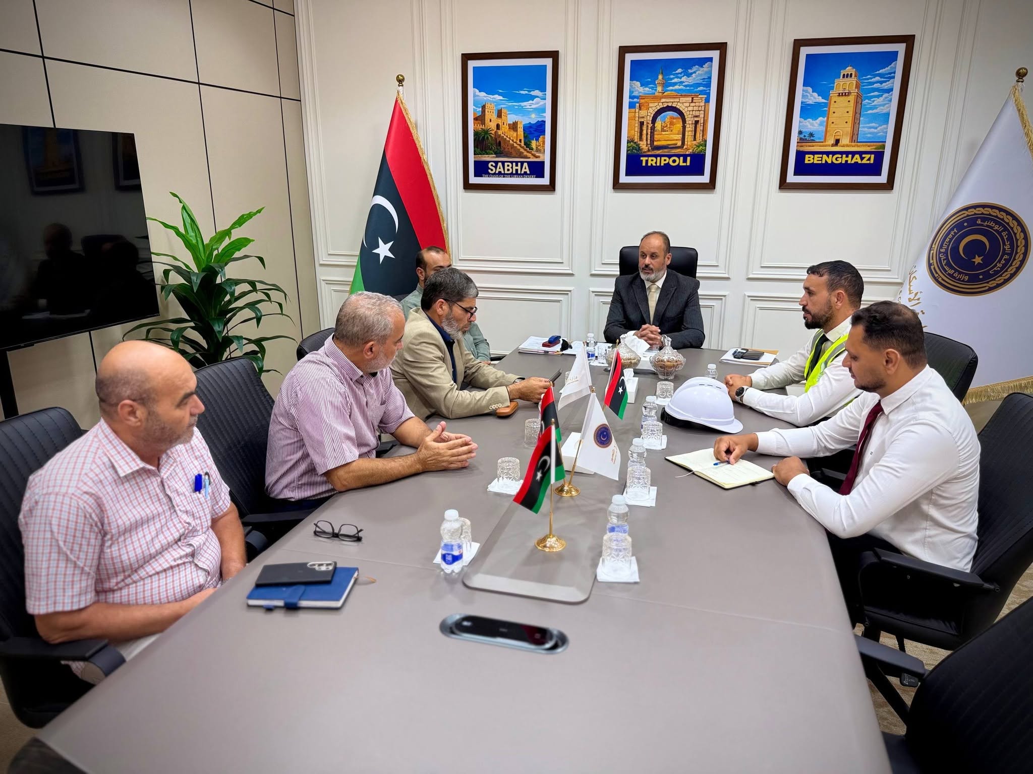 Minister of Housing and Construction Confirms Full Support for National Engineering Talent and Real Estate Developers in Libya